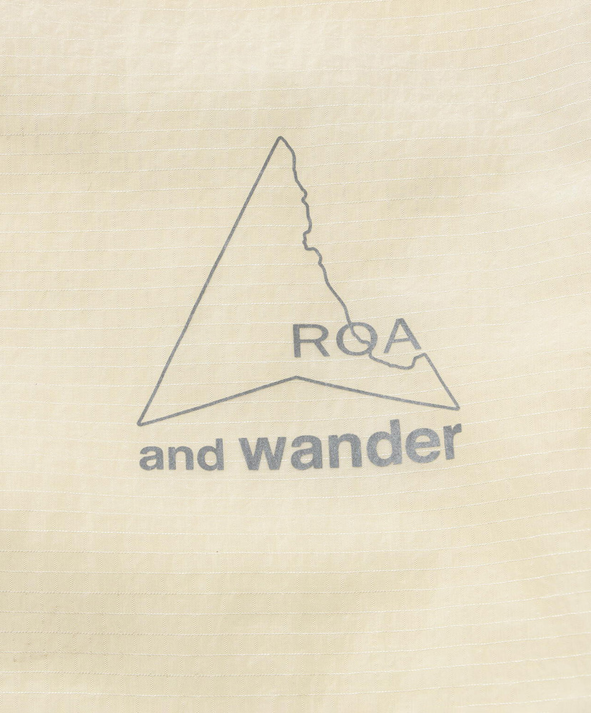 Roa × And Wander Ripstop Wind Jacket Off White/オフホワイト L(MEN)