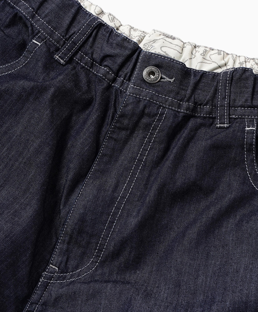 Dry Easy Denim Wide Pants Navy/ネイビー L(MEN)