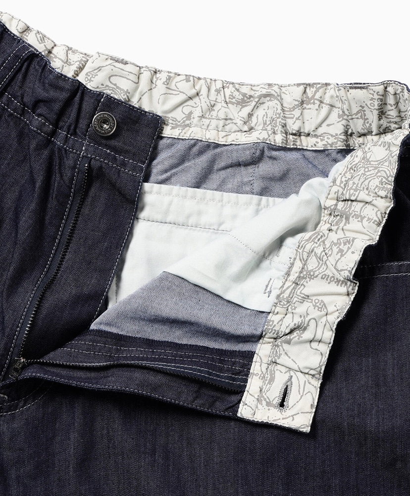 Dry Easy Denim Wide Pants Navy/ネイビー L(MEN)