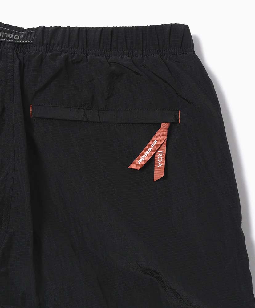Roa × And Wander Ripstop Wind Short Pants Black/ブラック L(MEN)