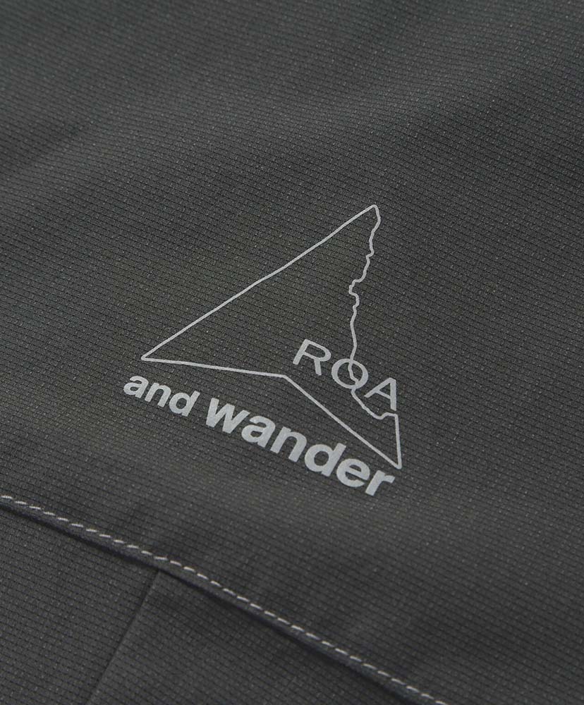 Roa × And Wander Breathable Pants Charcoal/チャコール L(MEN)