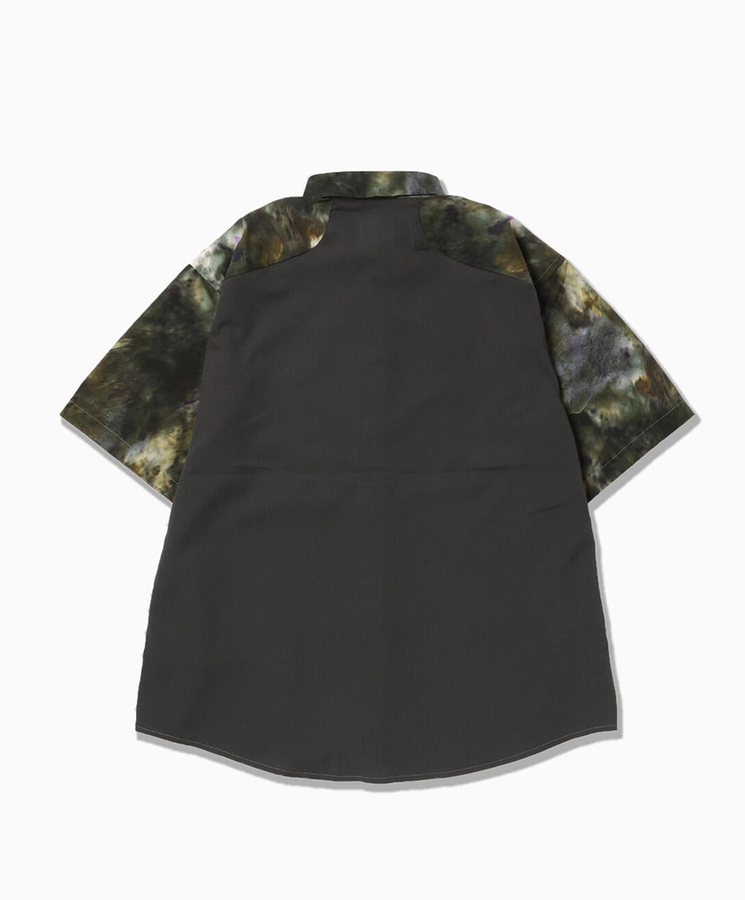 ROA × and wander Printed Breathable Shirt Camo/カモ L(MEN)