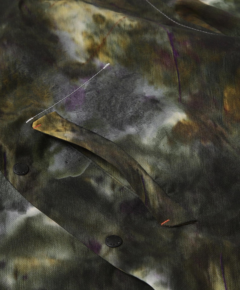 ROA × and wander Printed Breathable Shirt Camo/カモ L(MEN)
