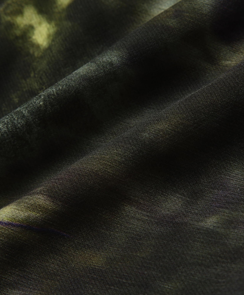 ROA × and wander Printed Breathable Shirt Camo/カモ L(MEN)