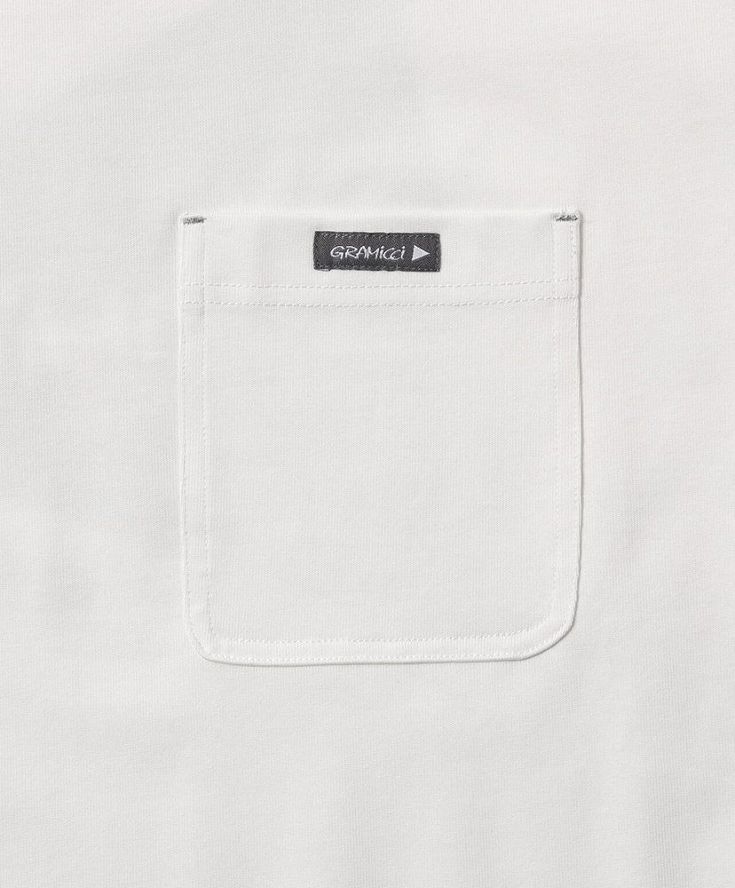 Gramicci × and wander Backprint S/S Tee White/ホワイト L(MEN)