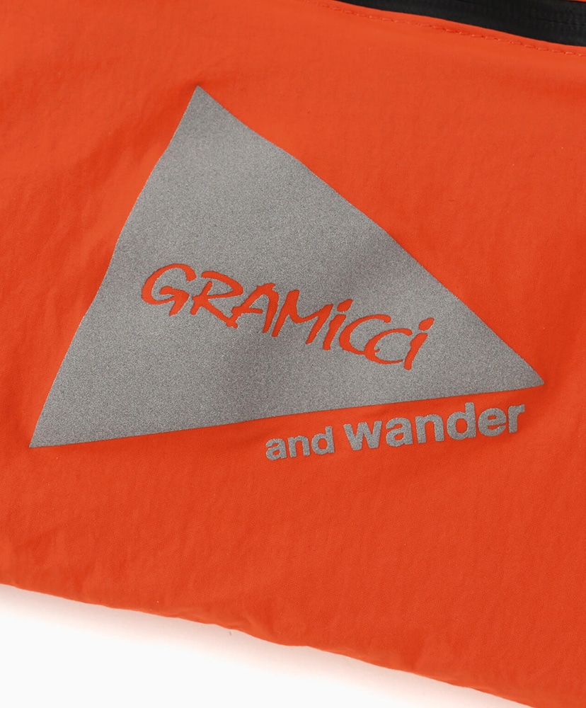 Gramicci × and wander Nylon Sacoche Orange/オレンジ F