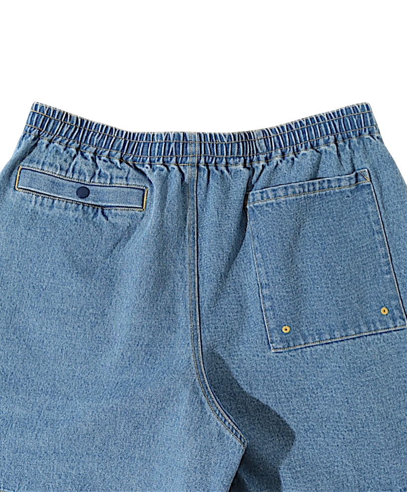 QD Denim Track Short Indigo Wash/インディゴウォッシュ L(MEN)