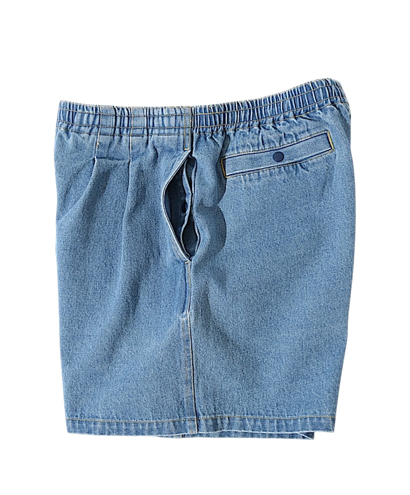 QD Denim Track Short Indigo Wash/インディゴウォッシュ L(MEN)