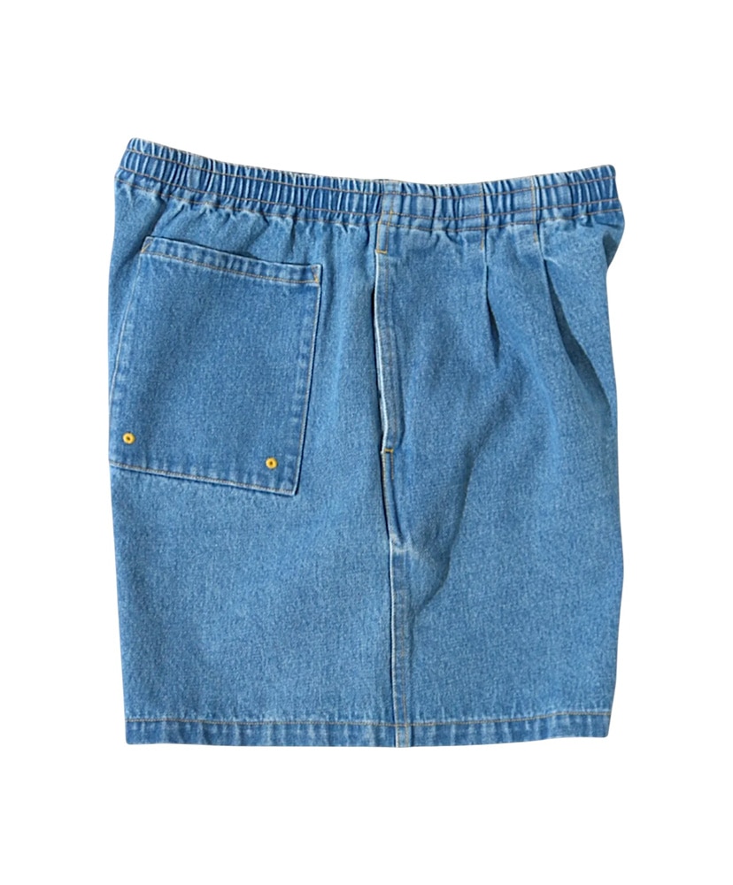 QD Denim Track Short Indigo Wash/インディゴウォッシュ L(MEN)