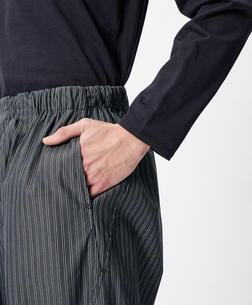 Reflective Striped Pants(Unisex) DH /ディープチャコール 1(MEN)