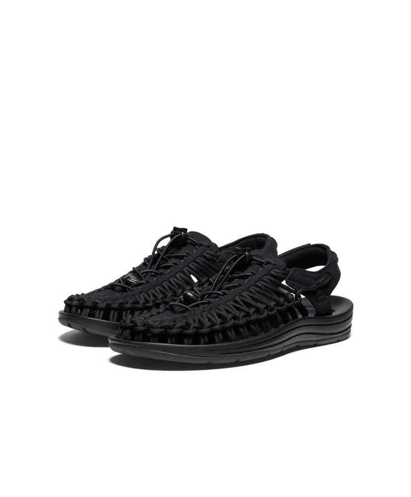 Women's Uneek Black×Black/ブラック×ブラック 23cm