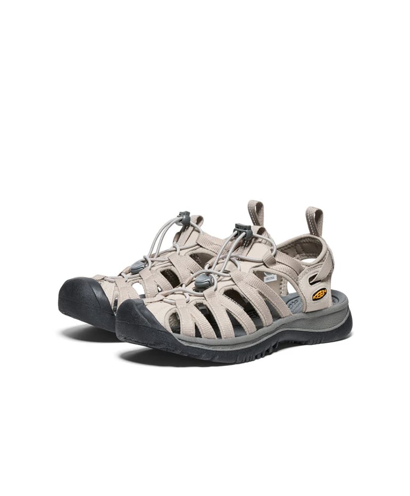 Women's Whisper Plaza Taupe×Golden Yellow/プラザトープ×ゴールデンイエロー 23cm