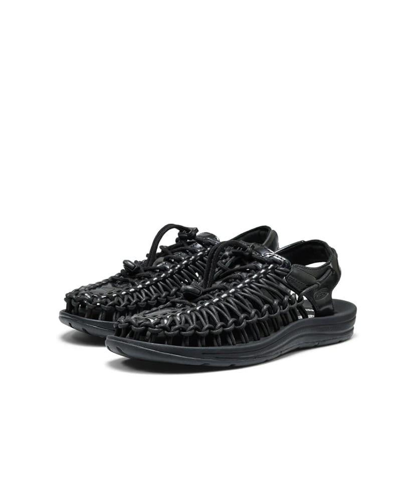 All Gender UNEEK Leather Perseid Black/ペルセイドブラック 23cm