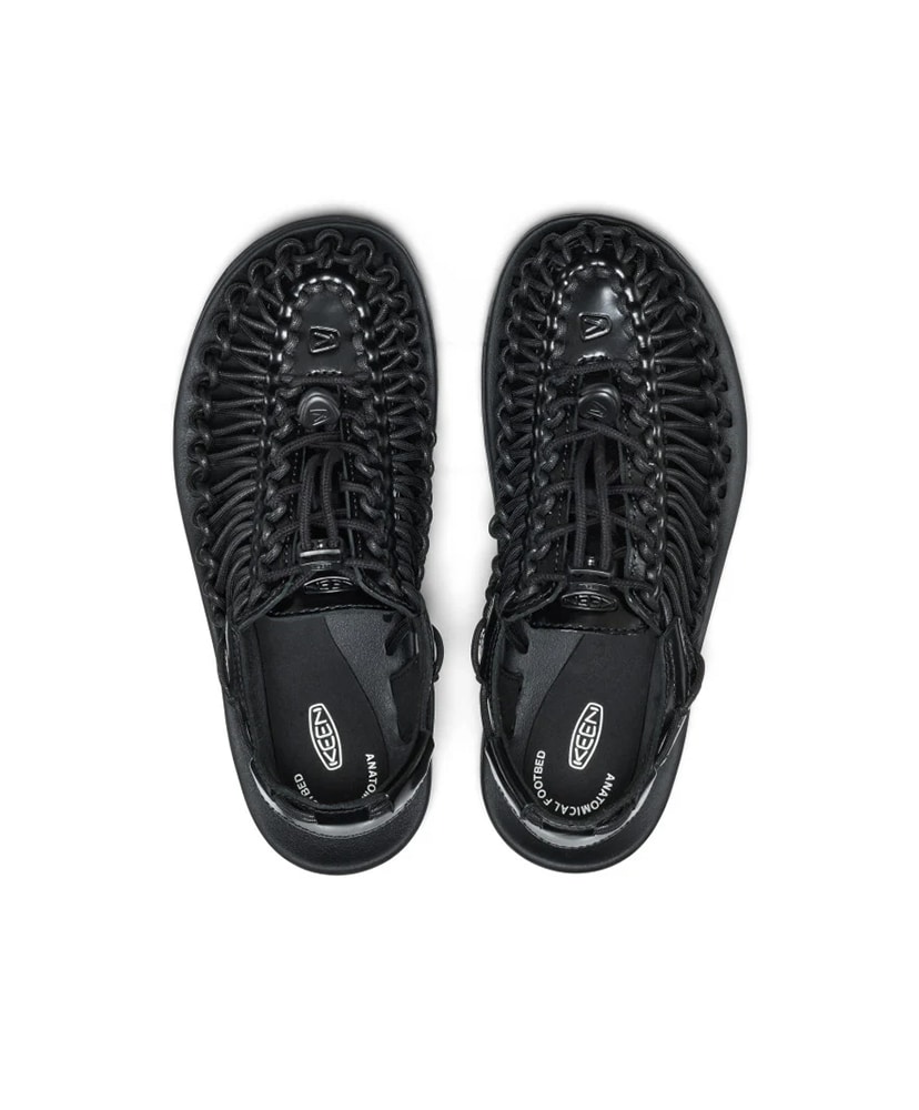 All Gender UNEEK Leather Perseid Black/ペルセイドブラック 23cm