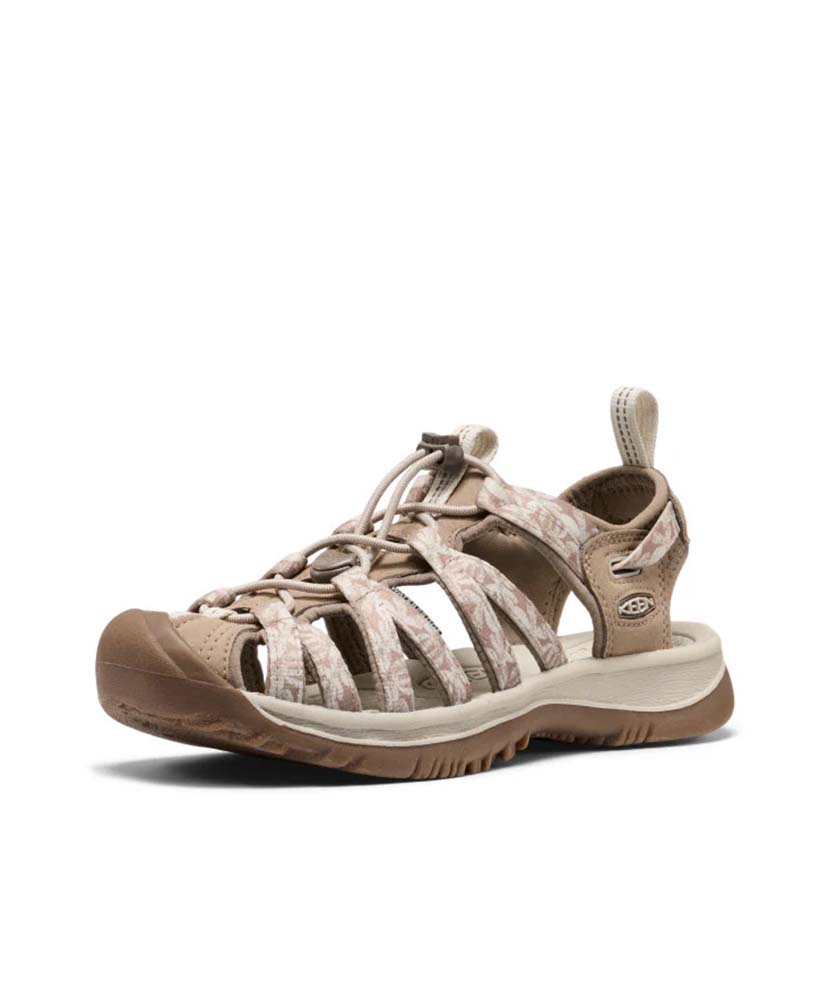 Women's Whisper Sandal Brindle Print/ブリンドルプリント 23cm