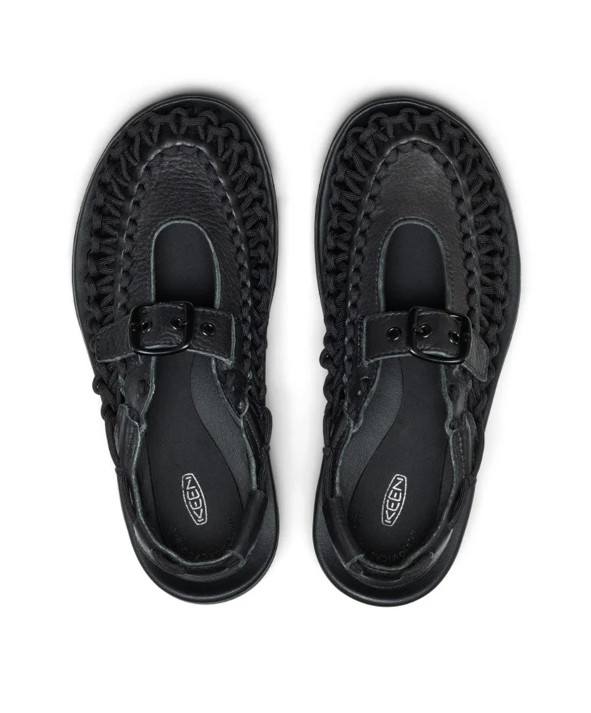 All-gender Unique PLT Mary Jane Black Smooth Lea/ブラック スムースリー 23cm