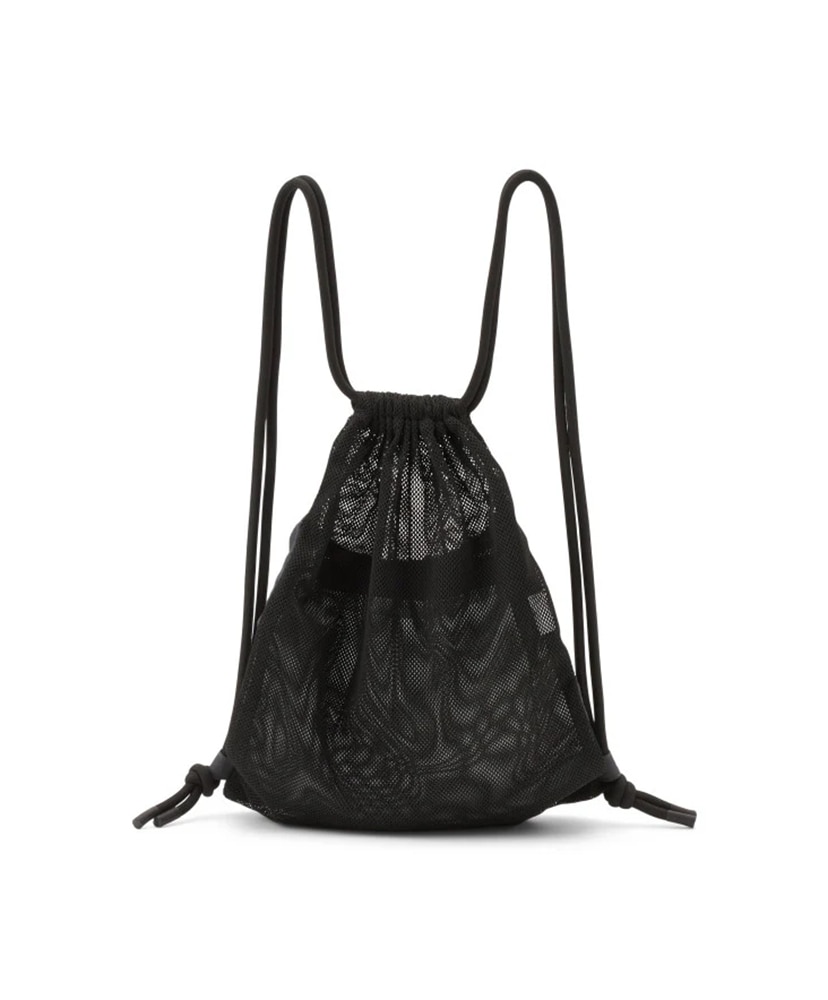 Mesh Nylon Knapsack Dark Grey×Green/ダークグレー×グリーン OS