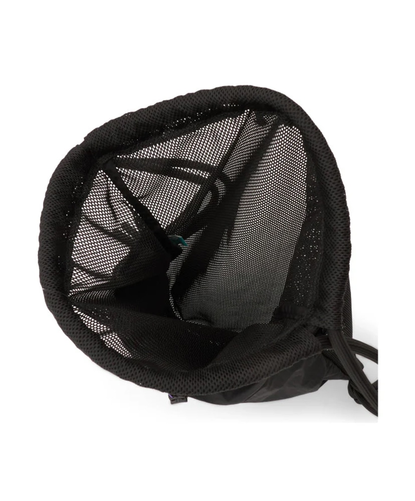 Mesh Nylon Knapsack Black×Purple/ブラック×パープル OS