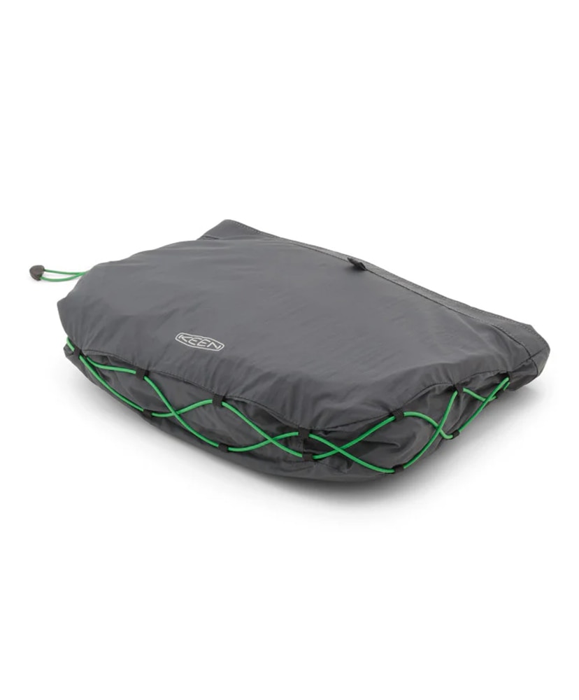 Nylon Shell Shoulder Dark Grey×Green/ダークグレー×グリーン OS