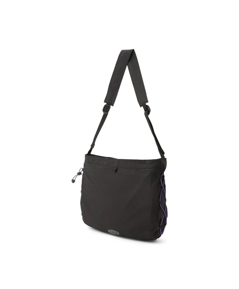 Nylon Shell Shoulder Black×Purple/ブラック×パープル OS