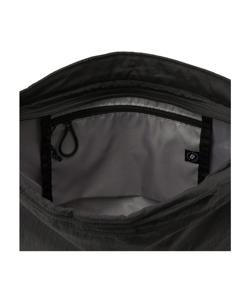 Nylon Shell Shoulder Black×Purple/ブラック×パープル OS