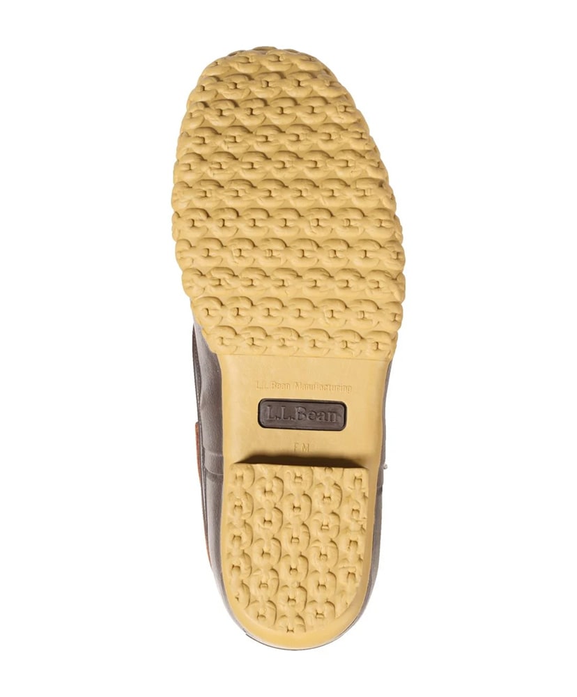 Men's Bean Boots, Slip-On Rubber Mocs Allspice/Bean Boot Brown/Gum 7H(MEN)