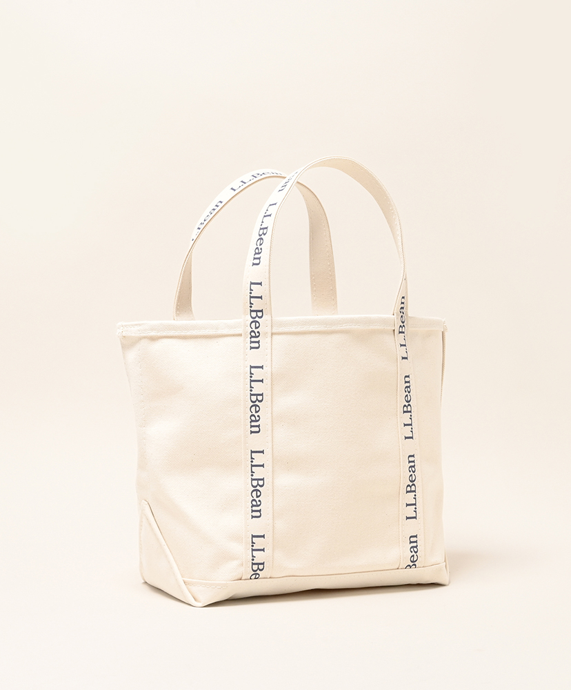 Boat And Tote,L.L.BEAN Logo Natural/Natural w/ Classic Navy Logo ONE