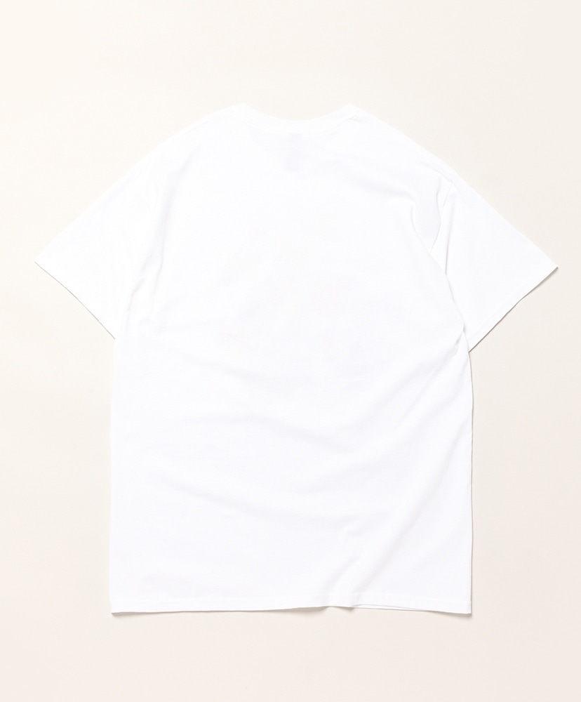 Butterflies of North America White/ホワイト L(MEN)