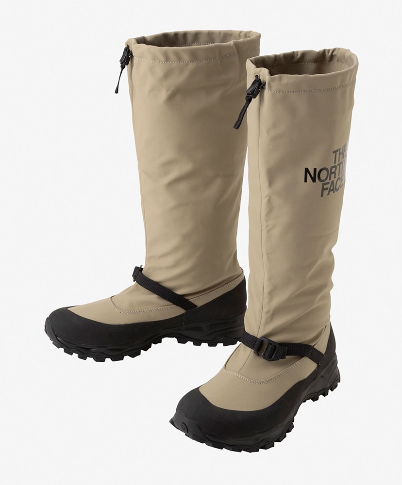 TNF Long Rain Boots Waterproof (Unisex) CK/クラシックカーキ×ブラック 28cm