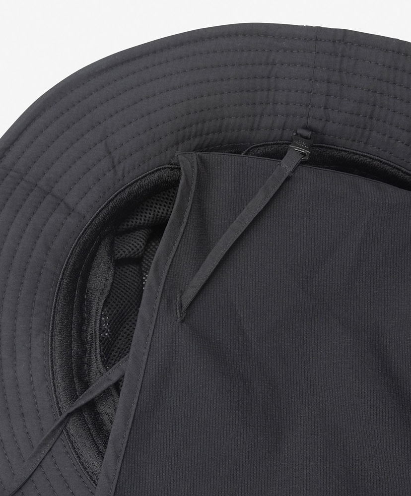Sunshield Hat (Unisex) K/ブラック L(MEN)