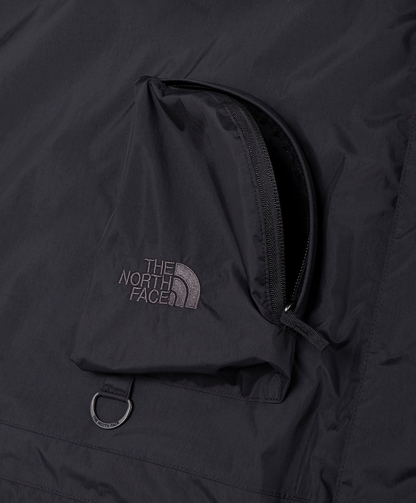 Woollsfield Utility Poncho (Unisex) K/ブラック WM