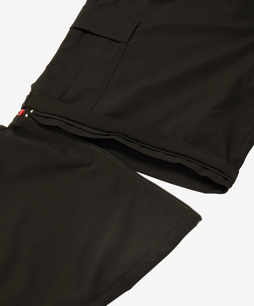 Zip-off Cargo Pants (Women's) K/ブラック L(WOMEN)