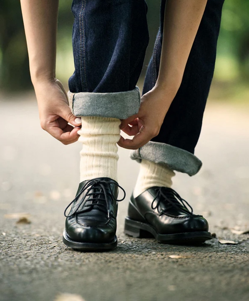 Organic Daily 3 Pack Crew Socks Ecru/エクリュ M(25-27cm)