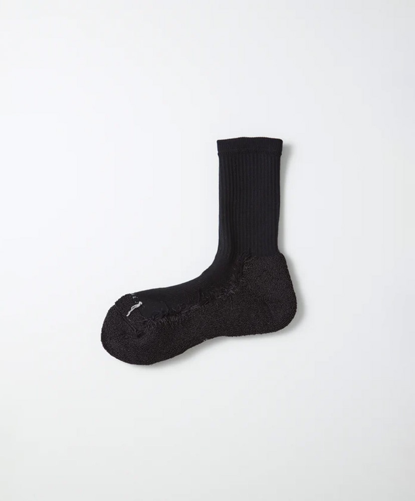 Washi Cushion Crew Socks Black/ブラック M(25-27cm)
