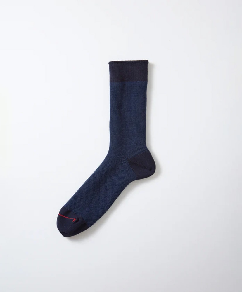 Porthole Dot Socks Navy×Indigo/ネイビー×インディゴ M(25-27cm)