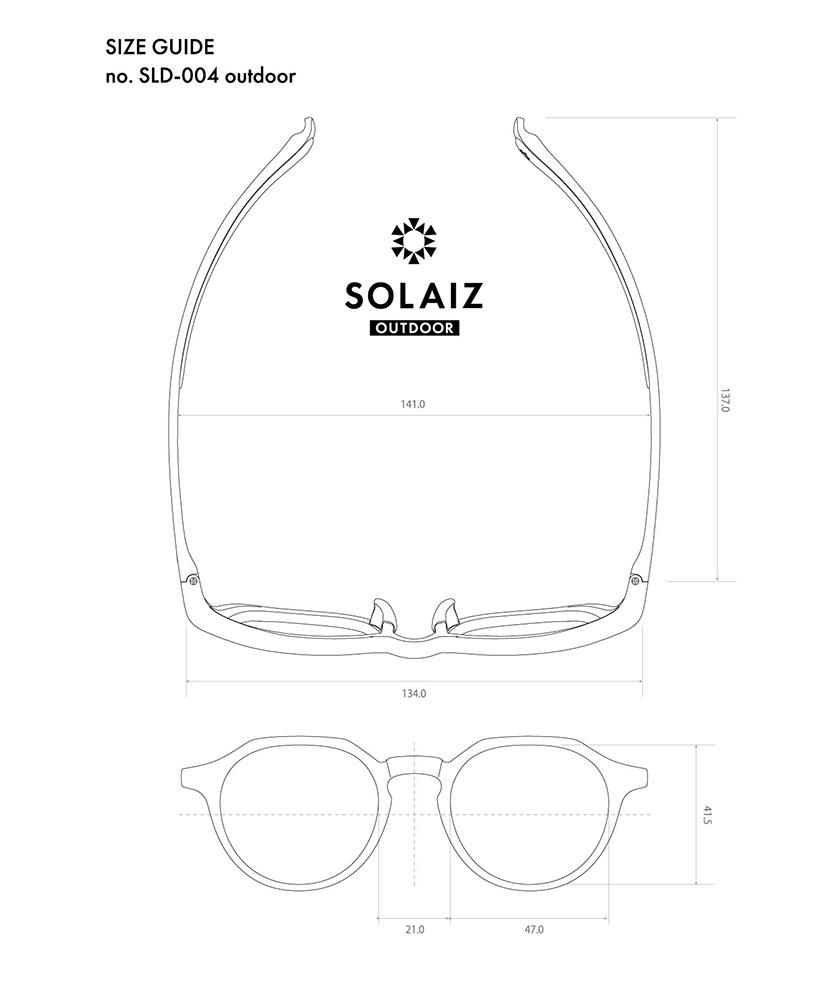 Outdoor Use Collection SLD-004 HABANA Ⅱ / 偏光GRY ONE