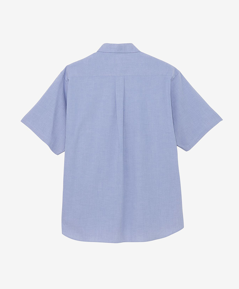 Short Sleeve Standard Oxford Shirt BL/ブルー L(MEN)