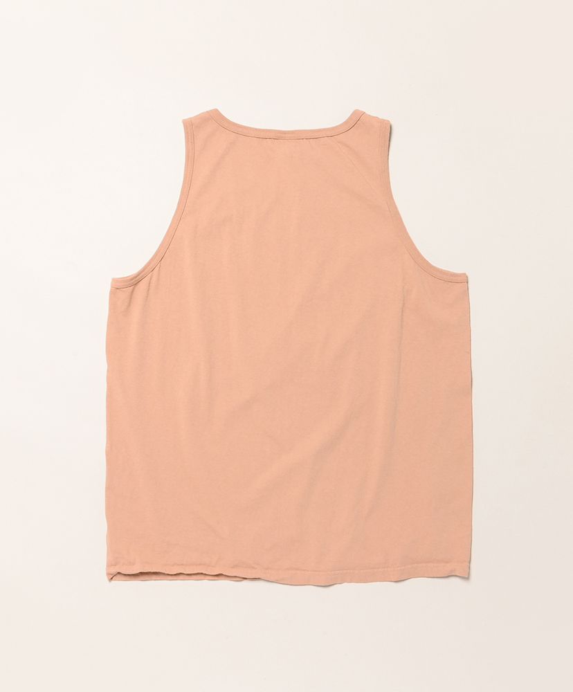Solid Tank Top Pink Brown/ピンクブラウン L(MEN)