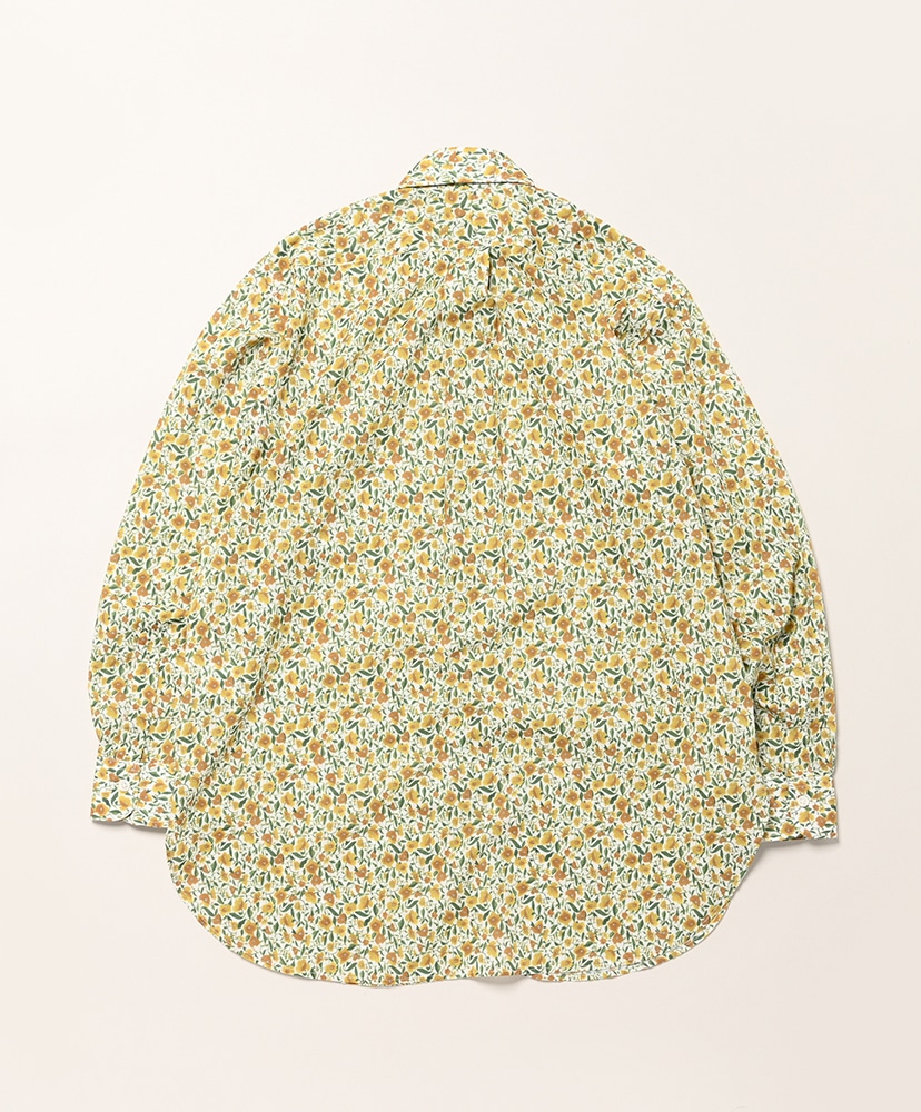 19 Century BD Shirt - Small Floral Cotton Lawn Yellow/イエロー S(MEN)