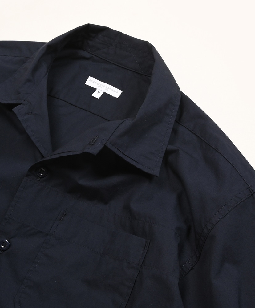 Camp Shirt - Cotton Broadcloth Dk.Navy/ダークネイビー L(MEN)