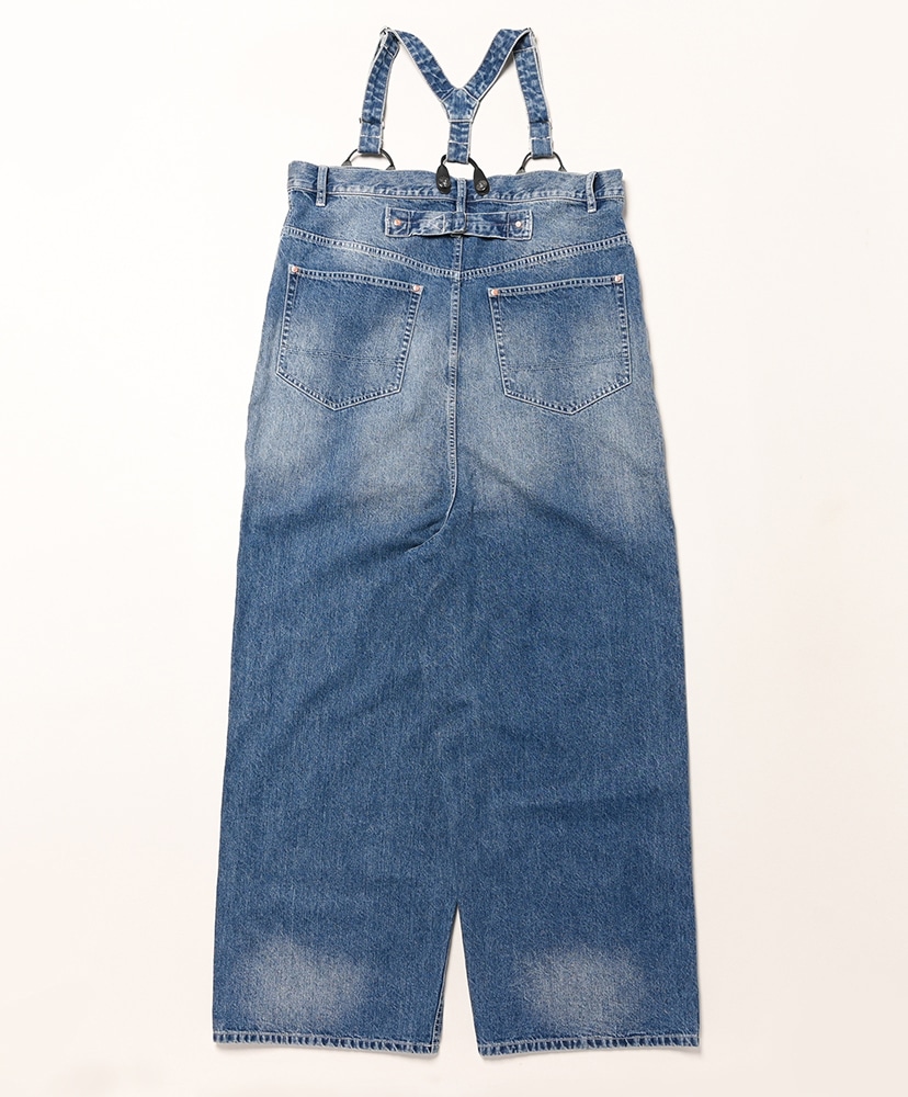 5Pockets Suspender Pant - Denim Indigo/インディゴ ONE(WOMEN)