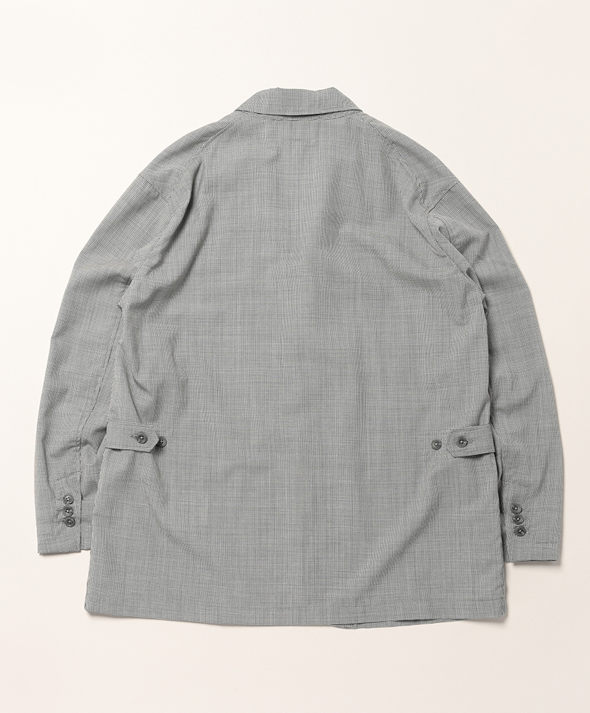 Loiter Jacket - Micro Houndstooth Tropical Wool Grey/グレー M(MEN)