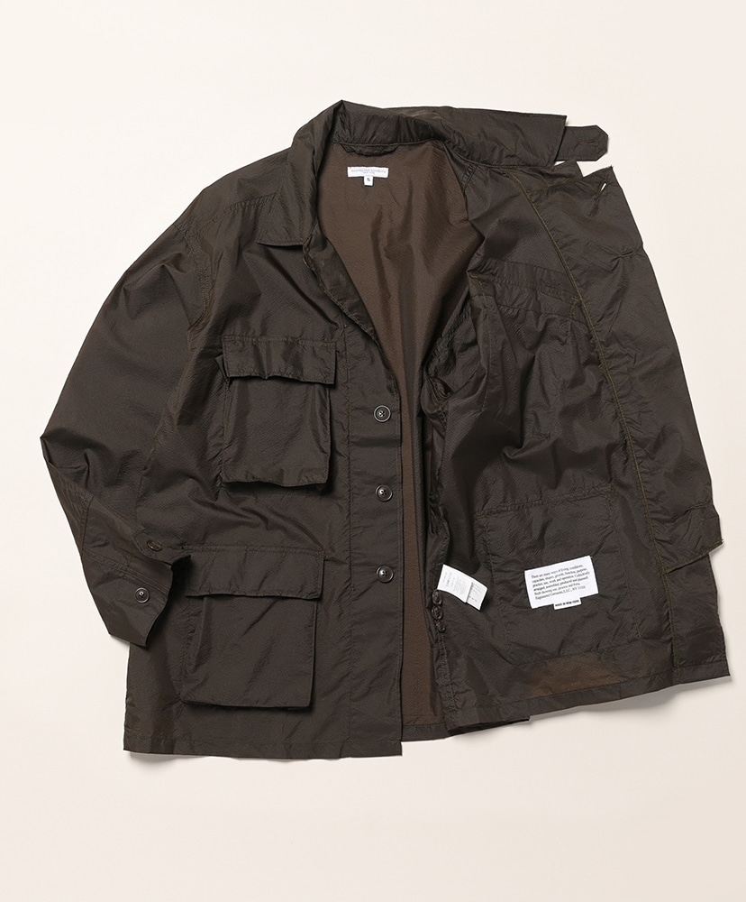 BDU Jacket - Nylon Micro Ripstop Brown/ブラウン M(MEN)