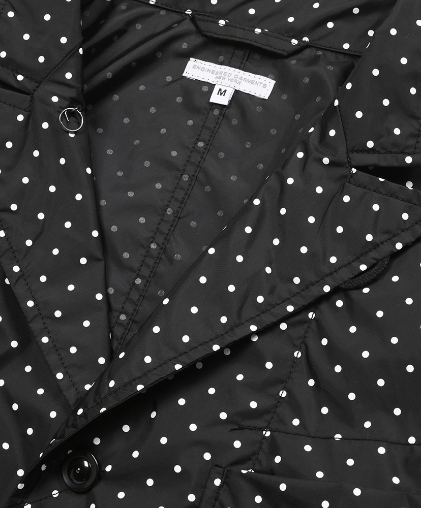 Bedford Jacket - Nylon Polka Dot Taffeta Black/ブラック L(MEN)