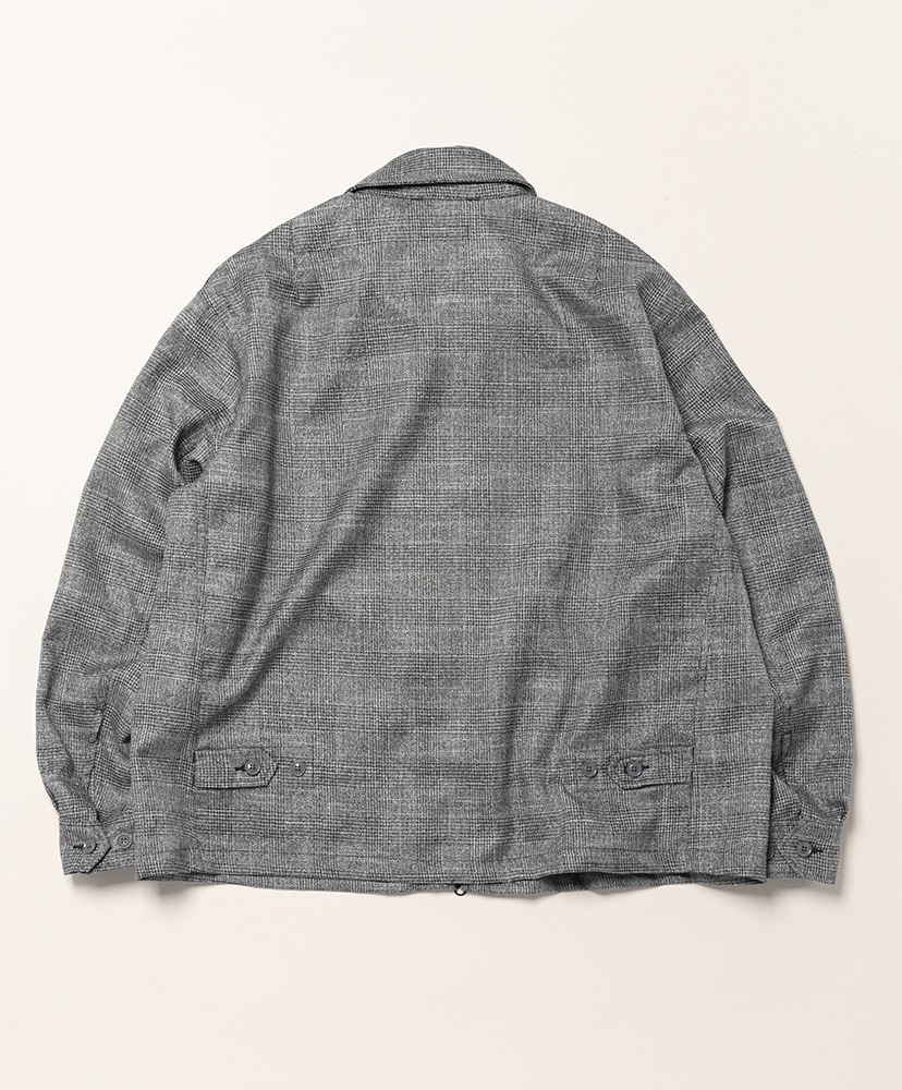 Claigton Jacket - Polyester Lurex Glen Plaid Dk.Grey/ダークグレー M(MEN)