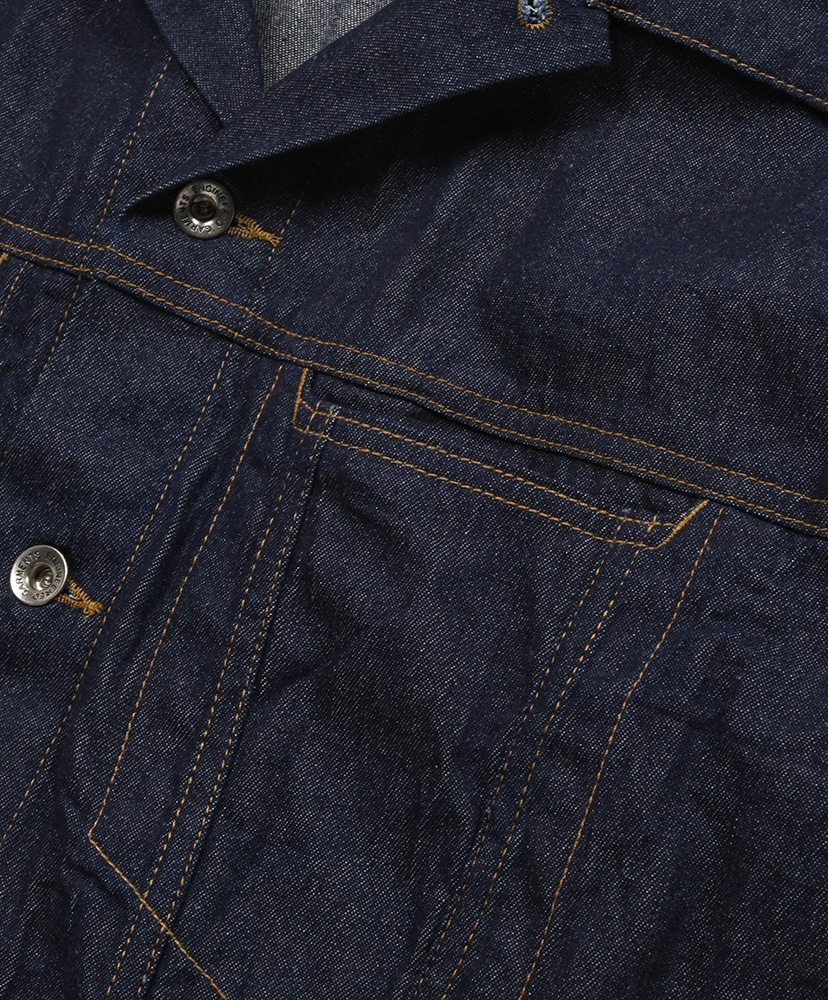 Type 5 Jean Jacket - Indigo Industrial 8oz Denim Indigo/インディゴ L(MEN)