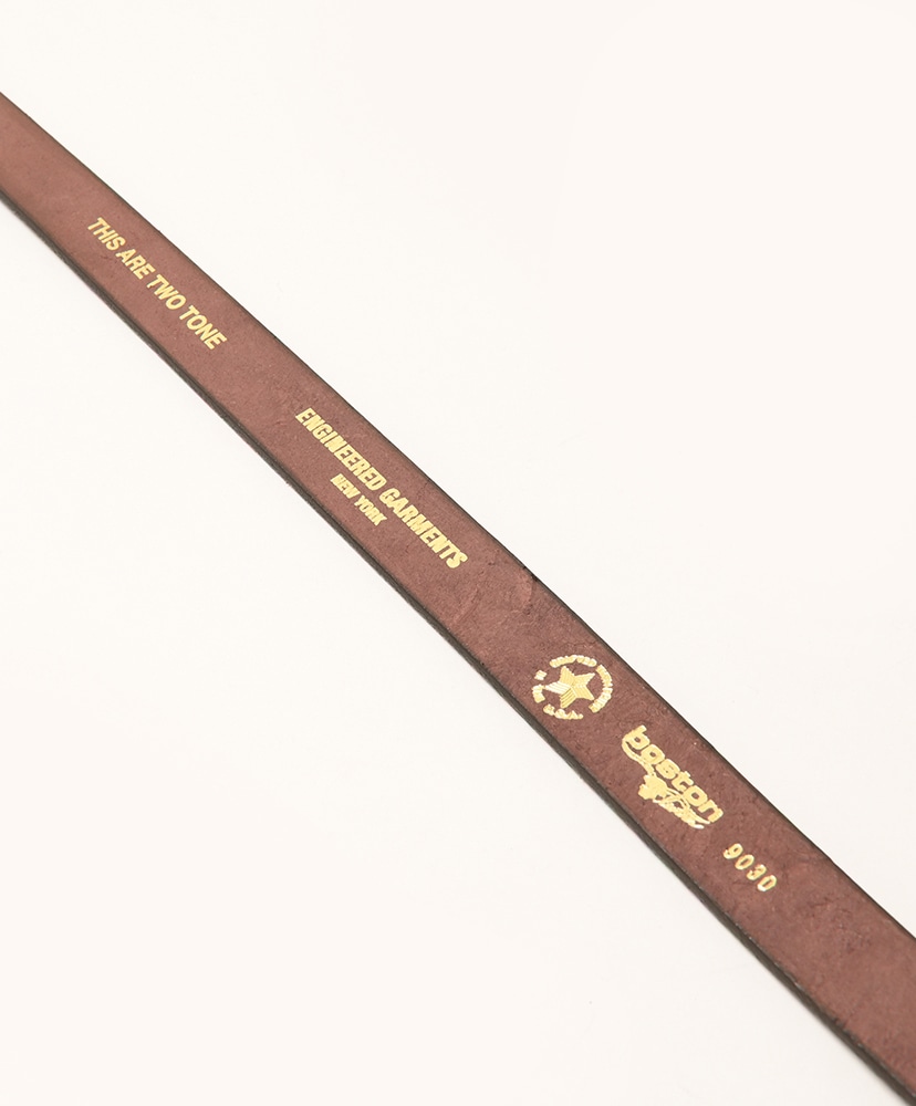 Sizing Belt - Leather Brown/ブラウン ONE