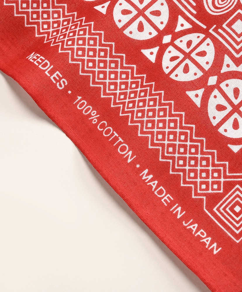 Bandana - Rectangle Red/レッド ONE