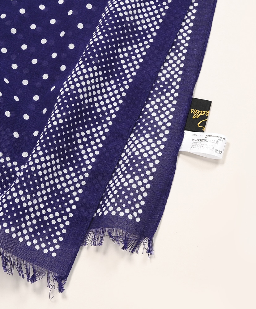 Stole - Cotton Gauze Eggplant/エッグプラント ONE