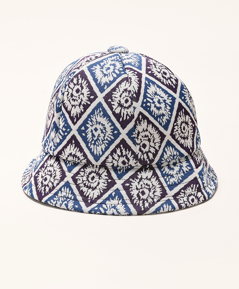 Bermuda Hat - Poly Jacquard Blue×Purple/ブルー×パープル L